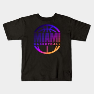 Miami Basketball Kids T-Shirt